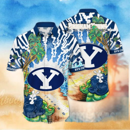 BYU Cougars NCAA Floral Unisex Hawaiian Shirt