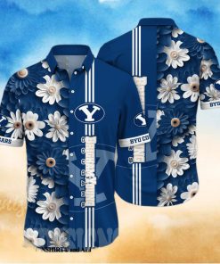 BYU Cougars NCAA Flower All Over Print Hawaiian Shirt