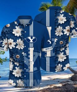 BYU Cougars NCAA Flower All Over Print Hawaiian Shirt