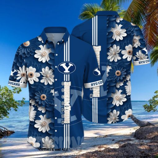 BYU Cougars NCAA Flower All Over Print Hawaiian Shirt