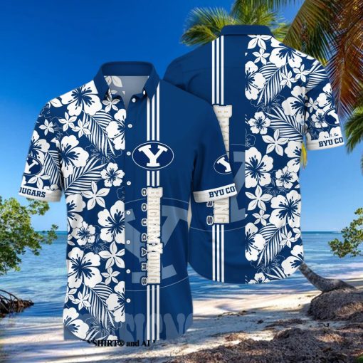 BYU Cougars NCAA Flower Full Printed Unisex Hawaiian Shirt