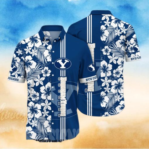 BYU Cougars NCAA Flower Full Printed Unisex Hawaiian Shirt