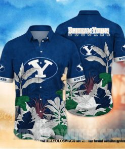 BYU Cougars NCAA Flower Full Printing 3D Hawaiian Shirt