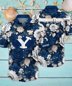 BYU Cougars NCAA3 Flower Hawaii Shirt And Thoodie, sweater, longsleeve, shirt v-neck, t-shirt For Fans, Custom Summer Football Shirts NA49624