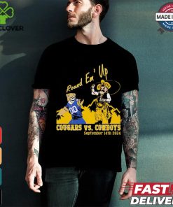 BYU Cougars vs. Wyoming Cowboys round em up shirt