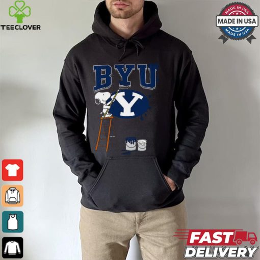 BYU Snoopy Painting Shirt
