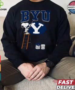 BYU Snoopy Painting Shirt