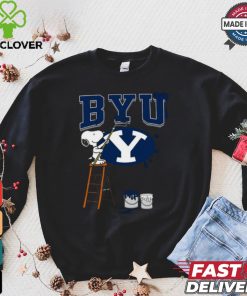 BYU Snoopy Painting Shirt