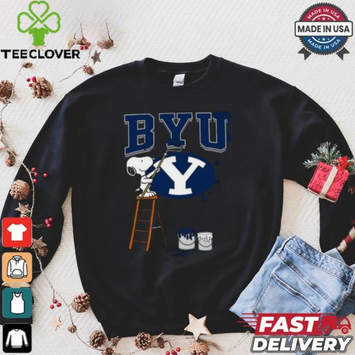 BYU Snoopy Painting Shirt