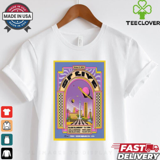 Babe Rainbow & La Lom Oct 12 2024 Sf Live The Chapel In San Francisco CA T shirt