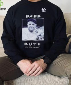 Babe Ruth New York Yankees Cooperstown Collection Player Vintage Logo shirt