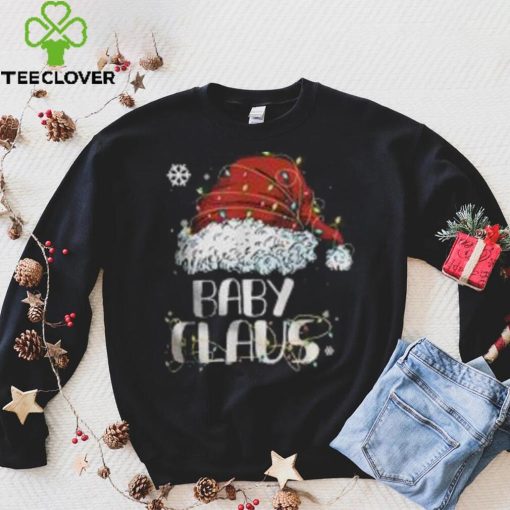 Baby Claus Christmas Santa Hat Matching Famiy Pajamas Group T shirt
