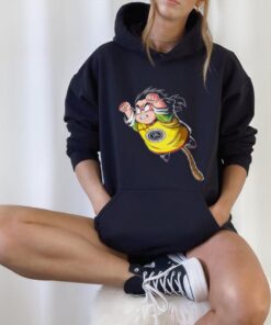 Baby Gohan Angry Flying Tshirt