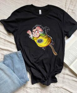 Baby Gohan Angry Flying Tshirt