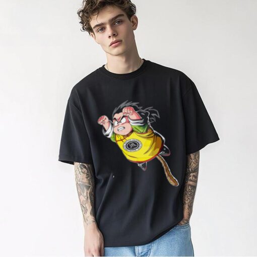 Baby Gohan Angry Flying Tshirt
