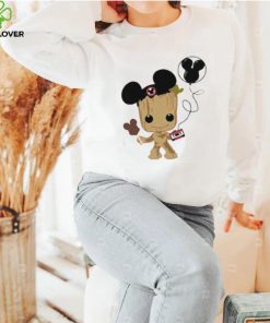 Baby Groot And Mickey Ears T Shirt 2 Baby Groot And Mickey Ears T Shirt