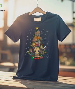 Baby Groot Guardians of the Galaxy Christmas Tree T Shirt