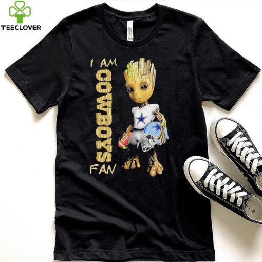 Baby Groot I am Dallas Cowboys fan football player 2024 hoodie, sweater, longsleeve, shirt v-neck, t-shirt