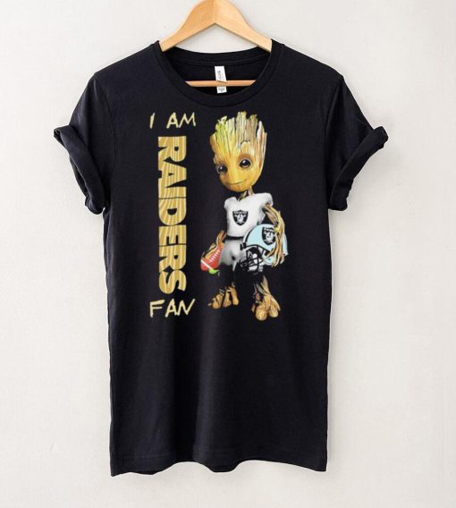 Baby Groot I am Las Vegas Raiders fan football player 2024 hoodie, sweater, longsleeve, shirt v-neck, t-shirt