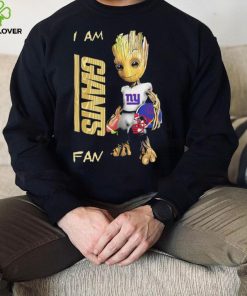 Baby Groot I am New York Giants fan football player 2024 hoodie, sweater, longsleeve, shirt v-neck, t-shirt