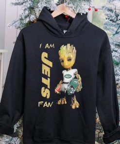 Baby Groot I am New York Jets fan football player 2024 hoodie, sweater, longsleeve, shirt v-neck, t-shirt