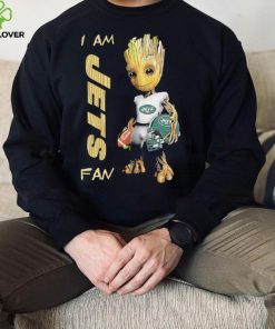 Baby Groot I am New York Jets fan football player 2024 hoodie, sweater, longsleeve, shirt v-neck, t-shirt