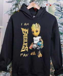 Baby Groot I am Philadelphia Eagles fan football player 2024 hoodie, sweater, longsleeve, shirt v-neck, t-shirt