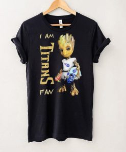 Baby Groot I am Tennessee Titans fan football player 2024 shirt