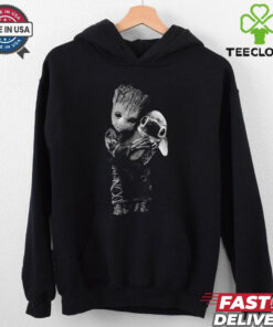 Baby Groot Loves Hugs Stitch T Shirt