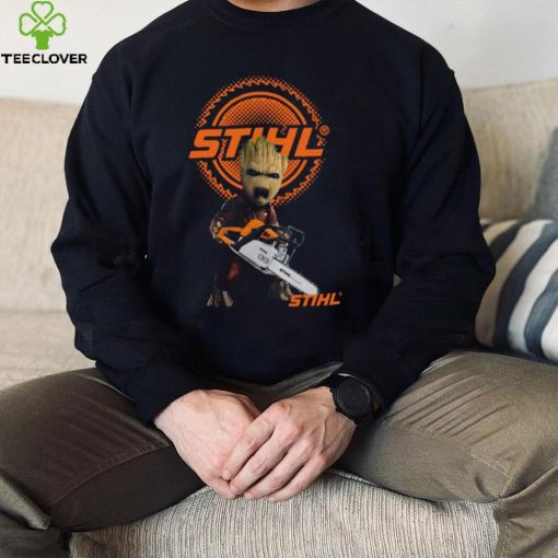 Baby Groot Stihl Logo American 2022 Shirt