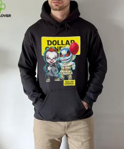 Baby Jack Skellington and Baby Pennywise Dollar General logo 2024 shirt