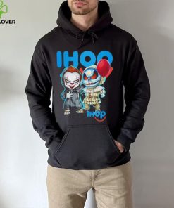 Baby Jack Skellington and Baby Pennywise Ihop logo 2024 shirt