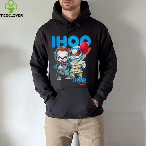 Baby Jack Skellington and Baby Pennywise Ihop logo 2024 shirt