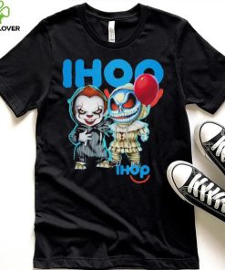 Baby Jack Skellington and Baby Pennywise Ihop logo 2024 shirt