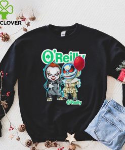 Baby Jack Skellington and Baby Pennywise O’Reilly logo 2024 hoodie, sweater, longsleeve, shirt v-neck, t-shirt