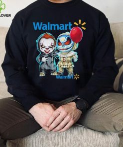 Baby Jack Skellington and Baby Pennywise Walmart logo 2024 hoodie, sweater, longsleeve, shirt v-neck, t-shirt