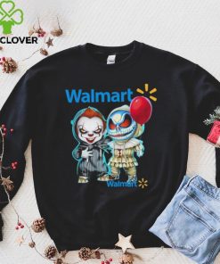 Baby Jack Skellington and Baby Pennywise Walmart logo 2024 hoodie, sweater, longsleeve, shirt v-neck, t-shirt