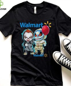 Baby Jack Skellington and Baby Pennywise Walmart logo 2024 hoodie, sweater, longsleeve, shirt v-neck, t-shirt