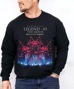 Baby Metal Legend 43 The Movie On January 11th 2025 Unisex T Shirt
