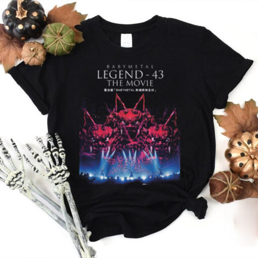 Baby Metal Legend 43 The Movie On January 11th 2025 Unisex T Shirt