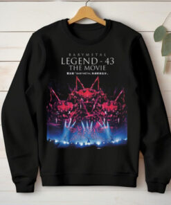 Baby Metal Legend 43 The Movie On January 11th 2025 Unisex T Shirt