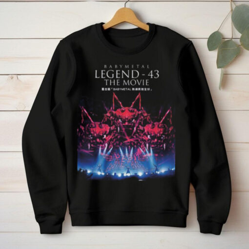 Baby Metal Legend 43 The Movie On January 11th 2025 Unisex T Shirt