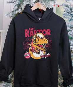 Baby Raptor Fight the extinction Adopt a raptor Illustration t hoodie, sweater, longsleeve, shirt v-neck, t-shirt