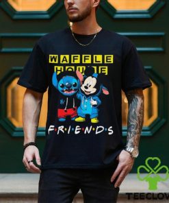 Baby Stitch And Mickey Mouse Waffle House Friends shirt