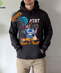 Baby Stitch Hug Baby Jack Skellington AT&T Trick Or Treat Halloween 2024 shirt