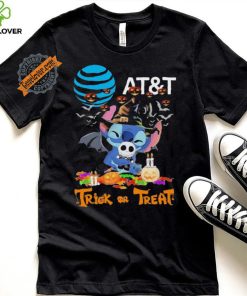 Baby Stitch Hug Baby Jack Skellington AT&T Trick Or Treat Halloween 2024 shirt