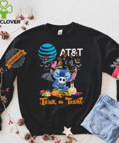 Baby Stitch Hug Baby Jack Skellington AT&T Trick Or Treat Halloween 2024 shirt