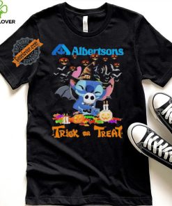 Baby Stitch Hug Baby Jack Skellington Albertsons Trick Or Treat Halloween 2024 shirt