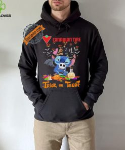 Baby Stitch Hug Baby Jack Skellington Canadian Tire Trick Or Treat Halloween 2024 shirt