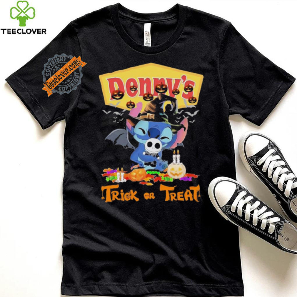 Baby Stitch Hug Baby Jack Skellington Denny’s Trick Or Treat Halloween 2024 shirt Baby Stitch Hug Baby Jack Skellington Denny’s Trick Or Treat Halloween 2024 shirt